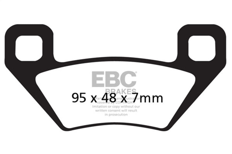 EBC 05-09 Arctic Cat ATV 250 2x4 Utility Front Left/Right R Series Sintered Brake Pads