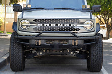 Load image into Gallery viewer, DV8 Offroad 21-22 Ford Bronco Factory Front Bumper License Relocation Bracket - Front
