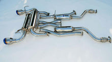 Load image into Gallery viewer, Invidia 09+ 370Z Gemini Rolled Titanium Tip Cat-back Exhaust
