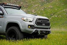 Load image into Gallery viewer, DV8 Offroad 16-23 Toyota Tacoma Center Mount Winch Front Bumper