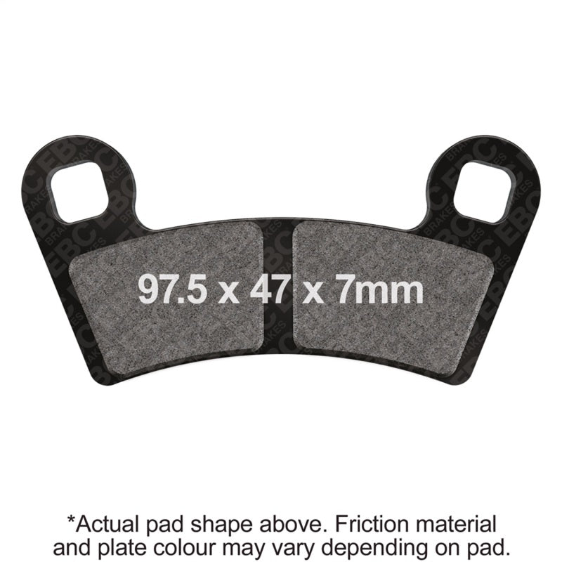 EBC 12-13 Polaris RZR 570 Front Left/Right SXR Brake Pads