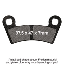 Load image into Gallery viewer, EBC 12-13 Polaris RZR 570 Front Left/Right SXR Brake Pads