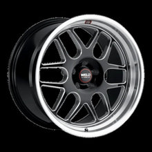 Load image into Gallery viewer, Weld S110 Solana 22x9.5 / 6x135 BP / ET25 / 6.23in BS / 87.1 Dia - Gloss Black Milled Wheel