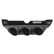 Load image into Gallery viewer, Autometer 99-07 Ford Super Duty / 03-07 Dodge Ram Black Triple Overhead Console Pod