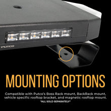 Load image into Gallery viewer, Putco 16in Hornet Light Bar - (Amber) LED Stealth Rooftop Strobe Bar