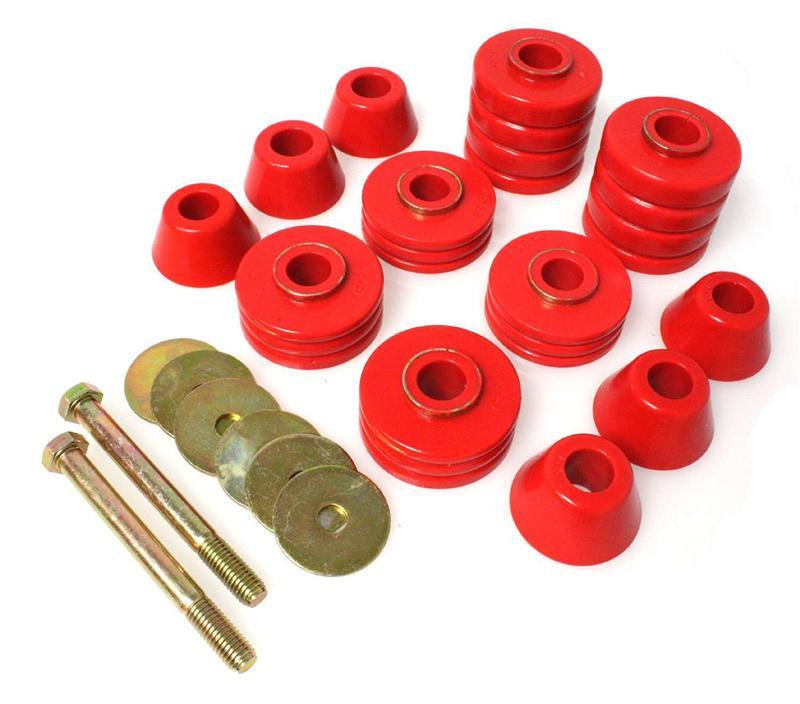 Energy Suspension 90-94 Mitsubishi Eclipse FWD Black Sub-Frame Bushing Set