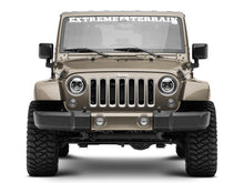 Load image into Gallery viewer, Raxiom 97-18 Jeep Wrangler TJ/JK Axial 7-Inch LED Headlights w/RGB Halo- Black Housing (Clear Lens)