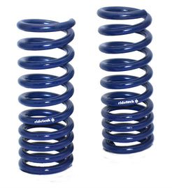 Ridetech 67-70 Ford Mustang Small Block StreetGRIP Lowering Coil Springs Dual Rate Front Pair