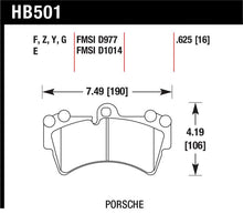 Load image into Gallery viewer, Hawk 07-10 Audi Q7 3.6L/4.2L / 03-07 Porsche Cayenne 4.5L / 04-07 VW Touareg Performance Ceramic Str