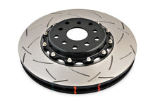 Load image into Gallery viewer, DBA 04-07 STi/2017 BRZ w/Perf. Pkg. 10 Hole Front Slotted 5000 Series 2/PC Rotor Assembled w/Blk Hat