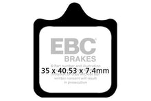 Load image into Gallery viewer, EBC 16-18 Alta Redshift SM Electric Front Left/Right Sintered HH/R Brake Pads