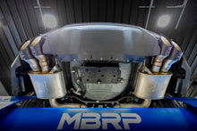Load image into Gallery viewer, MBRP 15-24 Ford Mustang T304 SS 4in OD / 6.5in Length Quad Tip Cover Kit - Black Tip