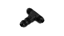 Load image into Gallery viewer, Vibrant -10AN Bulkhead Adapter Tee Fitting - Anodized Black Only