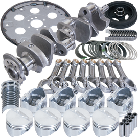 Eagle Chevrolet Small Block 5140 Steel I-Beam Balanced Rotating Assembly Kit