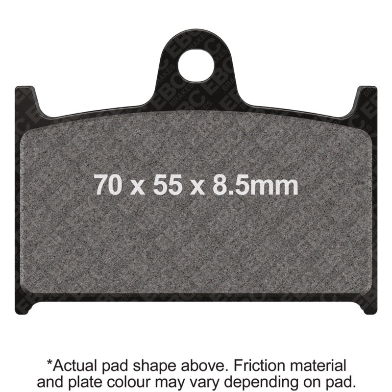 EBC 03-04 Triumph Hinckley Daytona 600 Front Left/Right FA-SFA-X Brake Pads