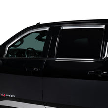 Load image into Gallery viewer, Putco 14-18 Chevy Silverado LD - 4 Door - Crew Cab Element Chrome Window Visors