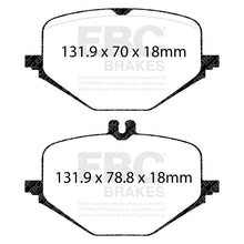 Load image into Gallery viewer, EBC 2018+ Mercedes-Benz G63 AMG (BM463) 4.0TT Yellowstuff Rear Brake Pads