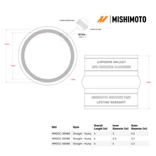 Load image into Gallery viewer, Mishimoto Duracore 3.5in Straight Hump Coupler