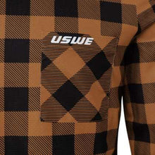 Load image into Gallery viewer, USWE Flannel Long Sleeve Lightweight Off-Road Jersey Bronze - XL