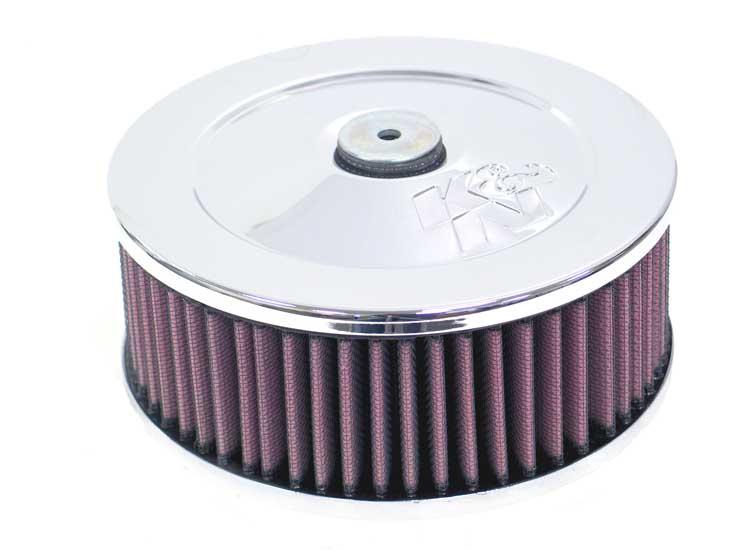 K&N 3.75 Inch OD 2.438 Inch ID 2 Inch Angled Flange 5 Inch H 3 Inch Top OD Round Tapered Univ