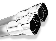 Load image into Gallery viewer, Borla Universal Polished Tip Single Square Angle-Cut Intercooled (inlet 2 1/4in. Outlet 2 1/2 x 2 3/