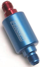 Load image into Gallery viewer, Russell Performance Black Anodized (3-1/4in Length 1-1/4in dia. -8 male inlet/outlet)