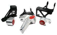 Load image into Gallery viewer, Innovative 92-95 Civic K-Series Silver Aluminum Mounts 75A Bushings (Not K24 Trans)