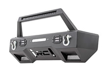 Load image into Gallery viewer, FR Bumper | Stubby | Hoop | BLK LED | Jeep Gladiator JT/Wrangler JK &amp; JL/Wrangler Unlimited 