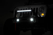 Load image into Gallery viewer, FR Bumper | Stubby | Hoop | BLK LED | Jeep Gladiator JT/Wrangler JK &amp; JL/Wrangler Unlimited 
