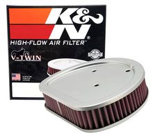 Load image into Gallery viewer, K&amp;N Replacement Air Filter 1.625in H for Harley-Davidson