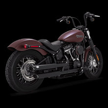 Load image into Gallery viewer, Vance &amp; Hines 18-22 Harley-Davidson Softail Twin Slash S/OS PCX Slip-On Exhaust - Black