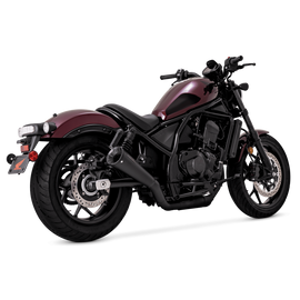 Vance & Hines HONDA 21-22 Rebel 1100 S/O Black Slip-On Exhaust