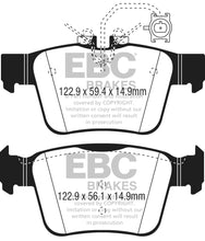 Load image into Gallery viewer, EBC 17+ Alfa Romeo Giulia 2.0L Turbo Ultimax Rear Brake Pads