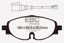 Load image into Gallery viewer, EBC 14+ Audi A3 1.8 Turbo Ultimax2 Front Brake Pads