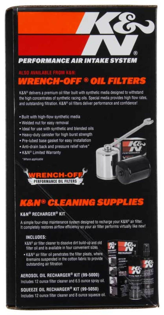 K&N 01-17 Harley-Davidson Softail / Dyna FI Performance Air Intake System