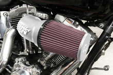 Load image into Gallery viewer, K&amp;N 01-17 Harley-Davidson Softail / Dyna FI Performance Air Intake System Silver