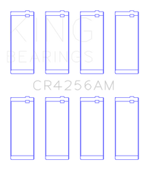 King Chrysler 148/148 Turbo DOHC 16V/Jeep 148 DOHC 16V Rod Bearing Set - Size +0.25mm