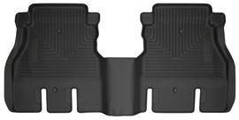 Husky Liners 19-24 Jeep Wrangler JLU WeatherBeater Second Row Black Floor Liners