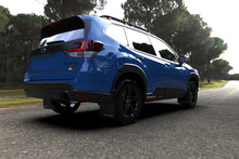 Load image into Gallery viewer, Rally Armor 22-24 Subaru Forester &amp; Wilderness Black UR Mud Flap w/Wild Orange Logo