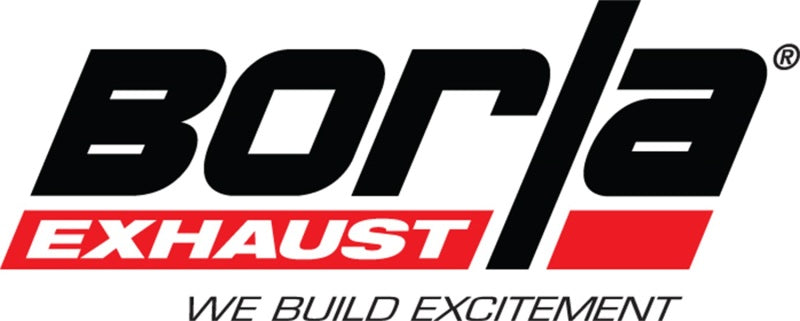 Borla 14 Silv/Sierra C/B Exhaust S-Type 1500 5.3L V8 AT/MT 2&4WD Ext Cab Split Side Exit