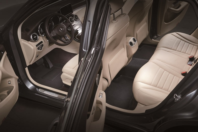 3D MAXpider 21-22 Tesla Model Y Elegant 1st 2nd Row - Floor Mat Set (Black)