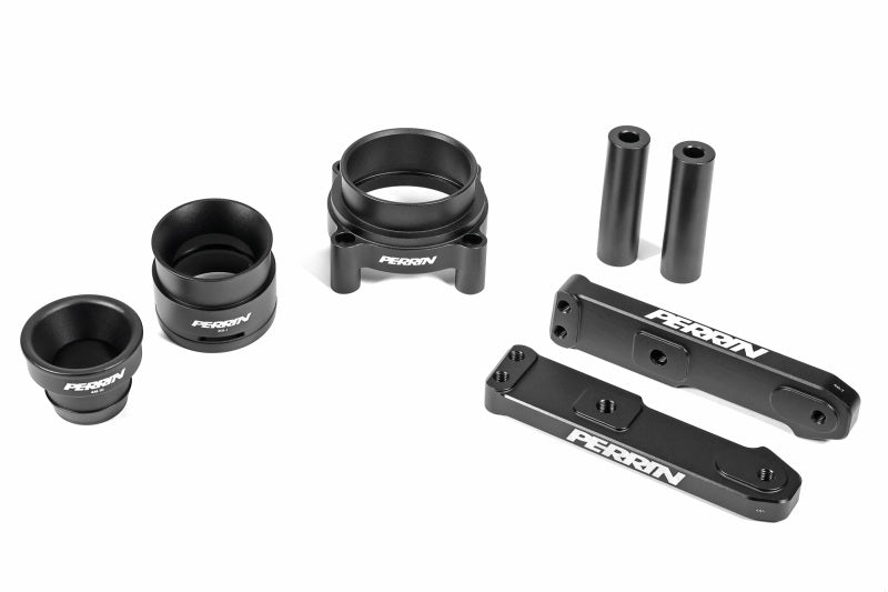 PERRIN 22-23 Subaru WRX Front Mount Intercooler Kit (Black Tubes & Silver Core)