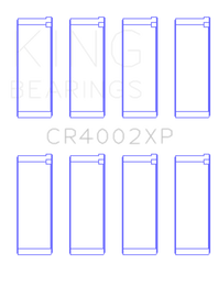 King Engine Bearings Mazda B6/B6-T/ZM/B3/B5 Connecting Rod Bearing Set (Set of 4) - Size +0.5mm