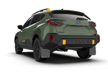 Load image into Gallery viewer, Rally Armor 24-25 Subaru Crosstrek (Wilderness Only) Black UR Mud Flap W/White Logo No Drilling Req