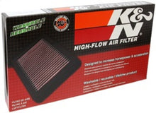 Load image into Gallery viewer, K&amp;N Replacement Air Filter 10.625in O/S Length x 5.75in O/S Width x 1in Height