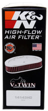 Load image into Gallery viewer, K&amp;N Replacement Air Filter 1.625in H for Harley-Davidson