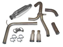 SLP 1998-2002 Chevrolet Camaro LS1 LoudMouth Cat-Back Exhaust System w/ 3.5in Slash Cut Tips