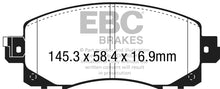 Load image into Gallery viewer, EBC 2022+ Subaru WRX 2.4T Greenstuff Front Brake Pads