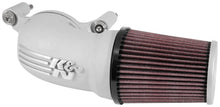 Load image into Gallery viewer, K&amp;N 01-17 Harley-Davidson Softail / Dyna FI Performance Air Intake System Silver