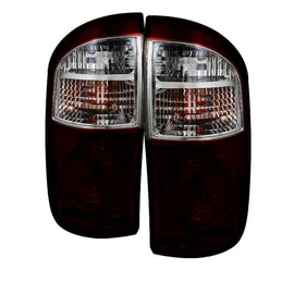 xTune Toyota Tundra Double Cab 04-06 OEM Style Tail Lights Red Smoked ALT-JH-TTU04-OE-RSM